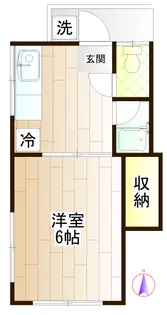 第1玉川上水ハウス【2階】の間取り