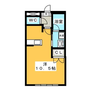 セルリアンクォーレ【2階】の間取り