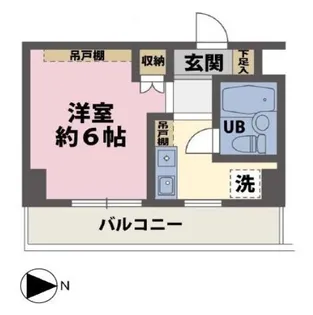 東京ロイヤルコート【7階】の間取り