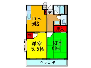 コープ・アトラス【3階】の間取り