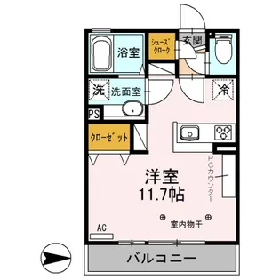 PRESENCE【2階】の間取り