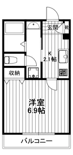 エクセル狛江【2階】の間取り