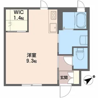 ディアス昭和【1階】の間取り