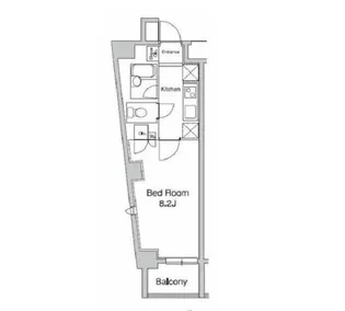 プラウドフラット代々木上原【3階】の間取り