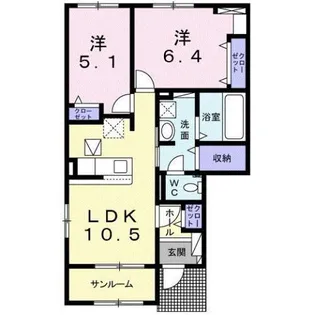 Renny village【1階】の間取り