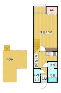 クエストM【2階】の間取り