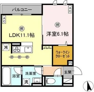 D-residence川口3丁目E【1階】の間取り