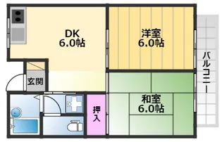 サンフォレスタ【2階】の間取り
