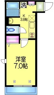 モンフレール小岩【2階】の間取り