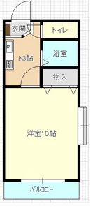 ビィウィズ【2階】の間取り