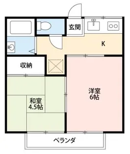 グリーンテリア 第2【2階】の間取り