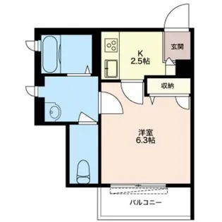 アーク【2階】の間取り