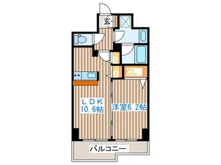 プルミエ王ノ檀【2階】の間取り