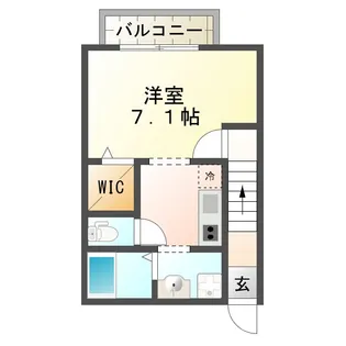 サンフォルテ【2階】の間取り