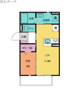 ユアメゾンソレイユ【1階】の間取り