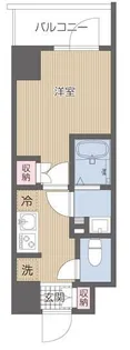 グラード久米川【8階】の間取り