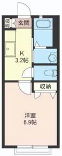 サニーハイツ【2階】の間取り