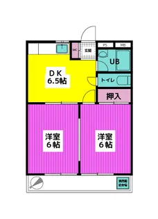 サンペラス多摩【1階】の間取り