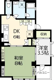 プロヴァンスM【2階】の間取り