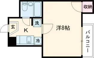 タートルヒル【2階】の間取り