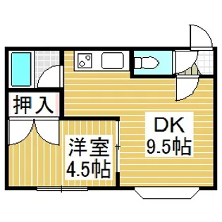 アドリアーナ【2階】の間取り