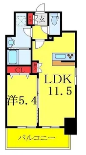RIDGE王子神谷【12階】の間取り