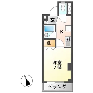 ロイヤル・メゾン【2階】の間取り