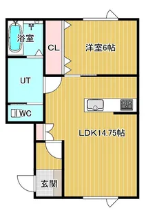 ラピス【2階】の間取り