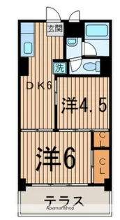 池上レインボーマンション【3階】の間取り