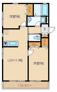 Gran Ciel【2階】の間取り