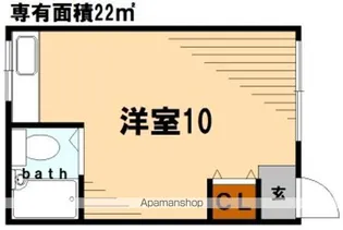 香梅荘【2階】の間取り