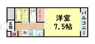 メゾンいこい【3階】の間取り