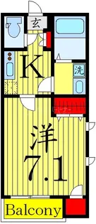 MELDIA北綾瀬IV【1階】の間取り