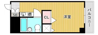 ライオンズマンション難波南第2【11階】の間取り