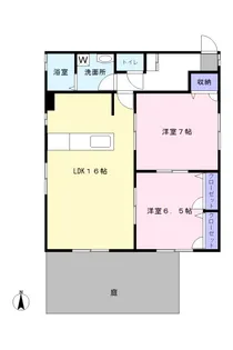 シェソワ【1階】の間取り