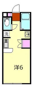 プチメゾン栢山【1階】の間取り