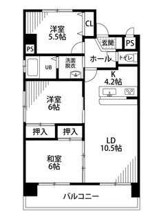 ボヌール文京【3階】の間取り