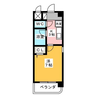 メゾンルミエール【3階】の間取り
