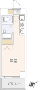 パークサイド石坂【3階】の間取り