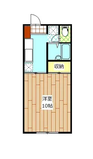 ピーチハウス【2階】の間取り