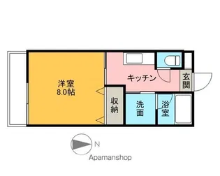 メゾンYOU B【1階】の間取り