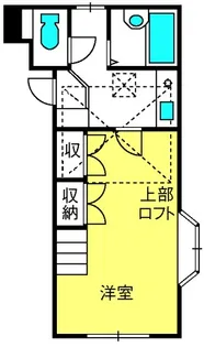 アルバニーMORITA【1階】の間取り