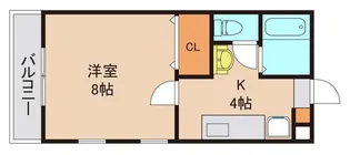 エスペーロII【1階】の間取り