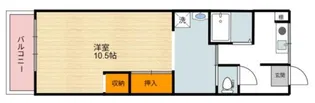 シャトーアストリア【1階】の間取り