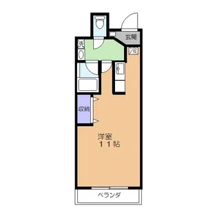 フォーリア【5階】の間取り