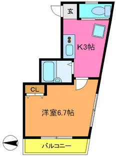 ラ・ステラII【3階】の間取り