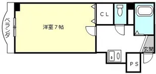 ランドロード・トミオ【2階】の間取り