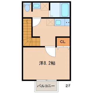 エムケミアI【2階】の間取り