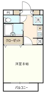 プリティ・ヴィラ【4階】の間取り