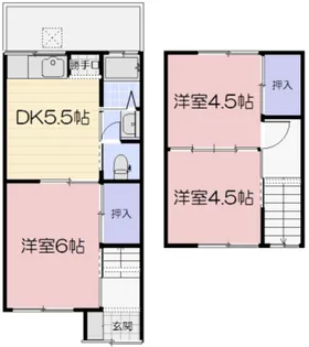 岡山県岡山市南区芳泉4【一戸建】の間取り